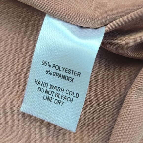 Lulus -1606 Loops-y Daisy Coral Orange Faux Wrap Top Sleeveless‎ Small - Picture 11 of 12